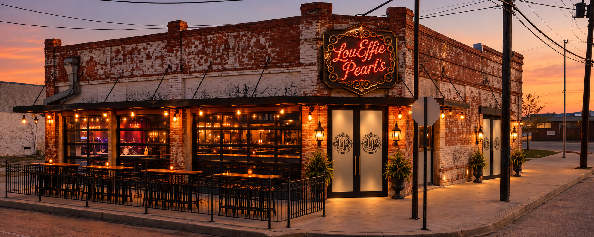 Our vision for the future exterior of LouEffie Pearl's — concept rendering